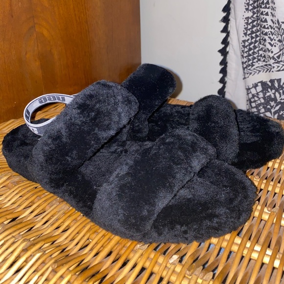UGG Oh Yeah Slides Black - Picture 5 of 6